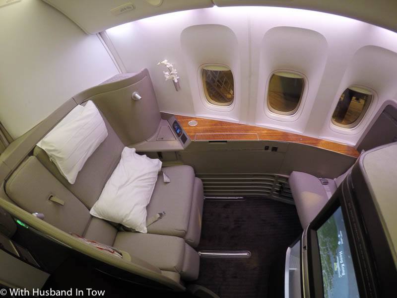 Cathay pacific first class flight report