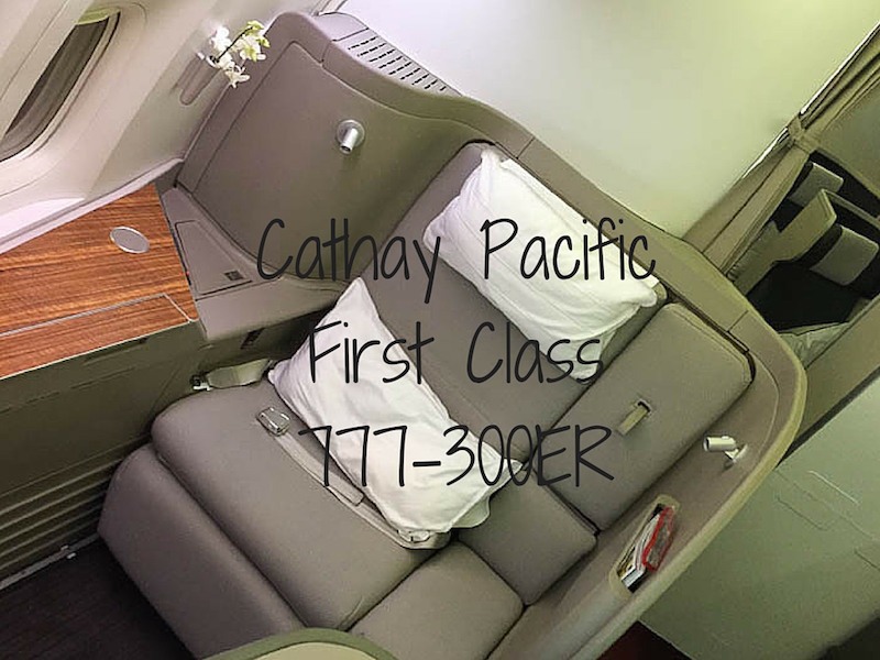Cathay pacific first class flight report