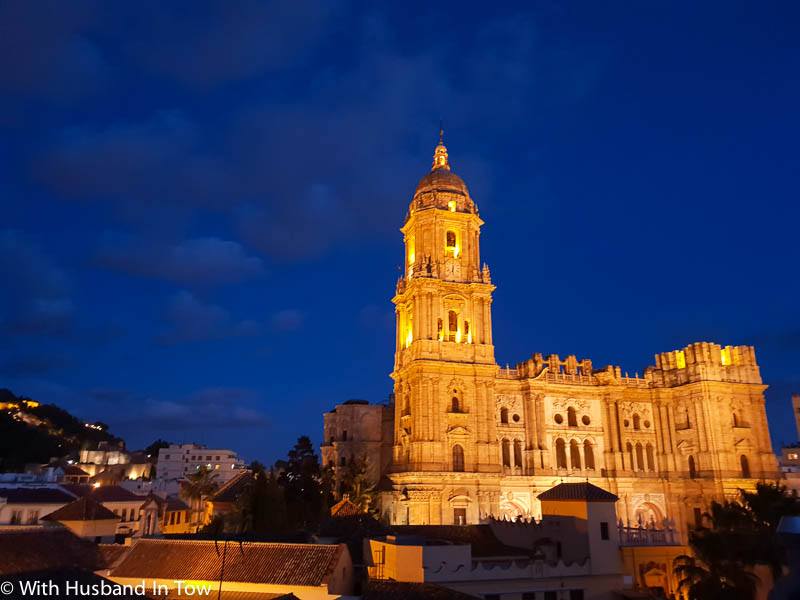 Malaga Cathedral View