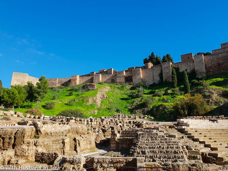 Alcazaba in Malaga